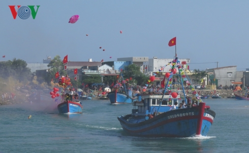 Chuyến ra khơi đầu năm thành công của ngư dân tỉnh Quảng Ngãi (9/2/2019)